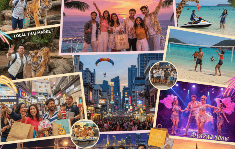 Friends Activities - 5 Days - Pattaya & Bangkok
